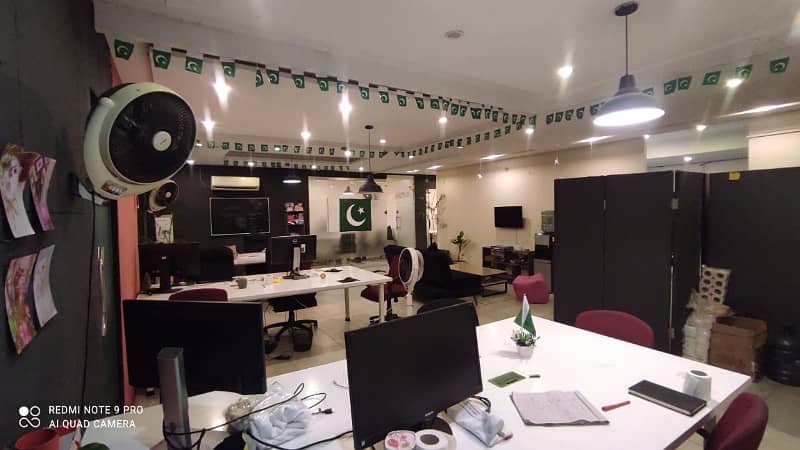 1288 Sqft Beautiful Office Available For IT or Other At Main MM Alam Road Gulberg Lahore 4