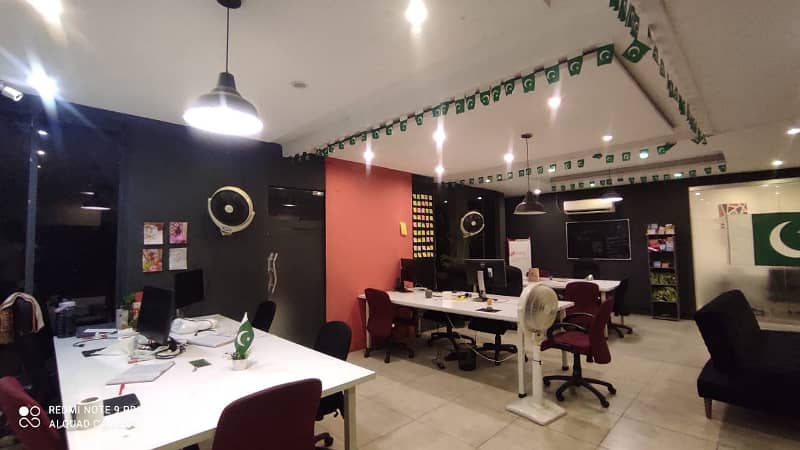 1288 Sqft Beautiful Office Available For IT or Other At Main MM Alam Road Gulberg Lahore 5