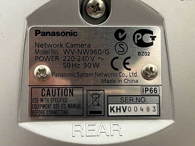 Panasonic Dome Network Camera, Brand NEW 8