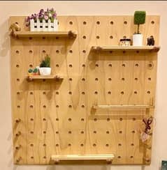 peg board / office shelf 0