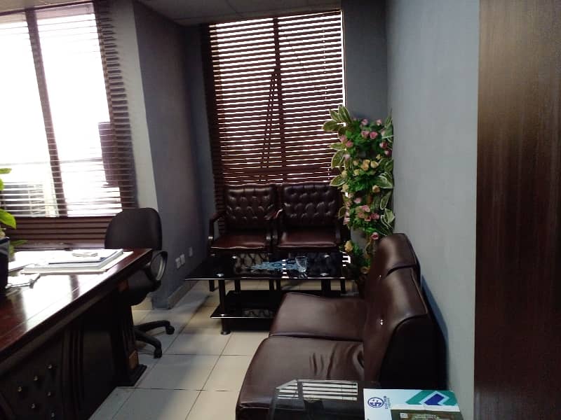 Office Is Available For Sale 300 Sq Ft MM ALAM ROAD GULBERG LAHORE PAKISTAN Best Investment 10