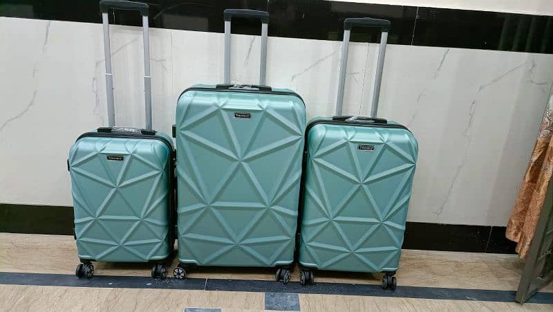 unbreakable fiber suitcase/luggage bag/travel bag 2