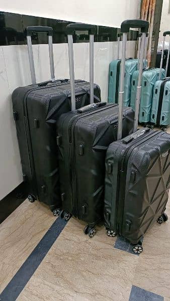 unbreakable fiber suitcase/luggage bag/travel bag 4