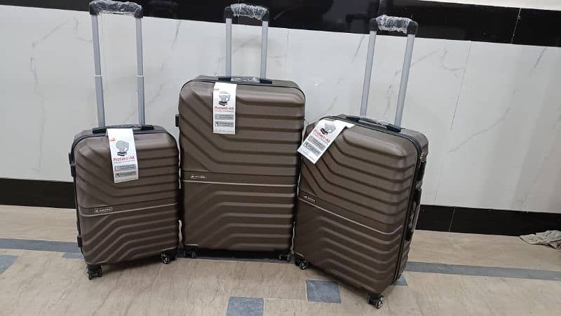 unbreakable fiber suitcase/luggage bag/travel bag 5