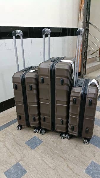unbreakable fiber suitcase/luggage bag/travel bag 6