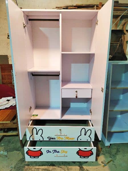 Kids cupboard Wardrobe/Almari/cupboard/wooden Almari/wood cupboard/ 6