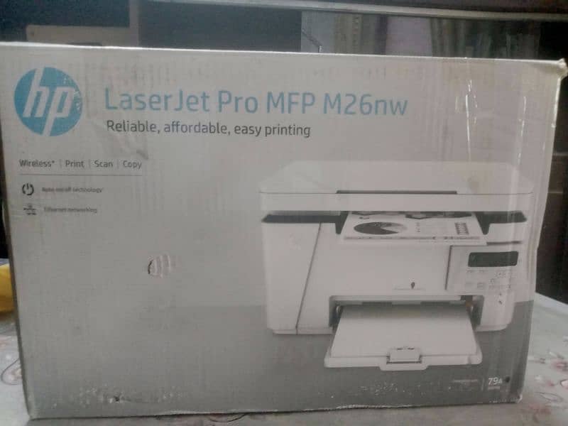 HP Laser jet pro MFP M26nw 0