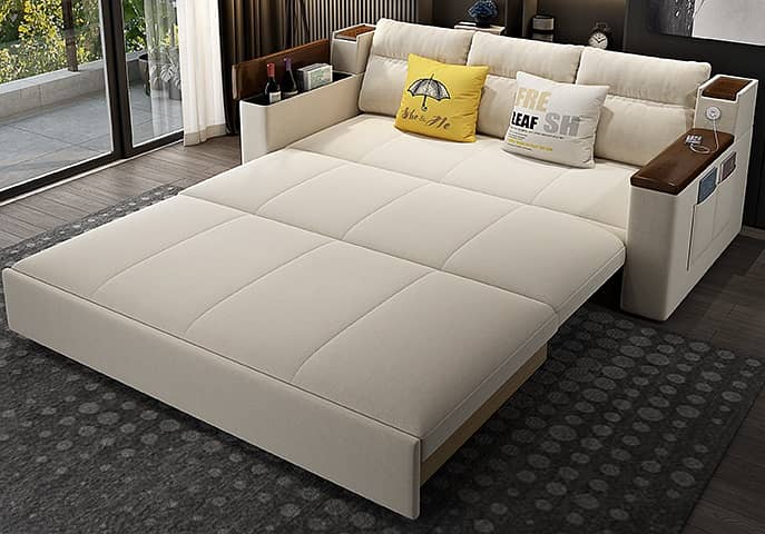 3 step folding sofa cum bed double bed 2