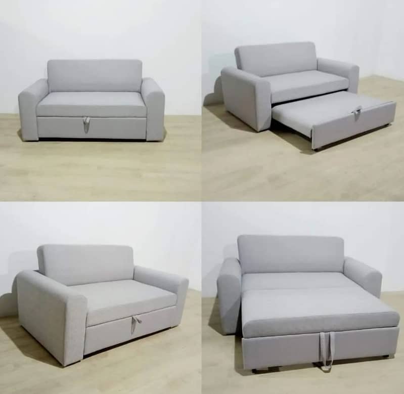 Double bed Folding sofa cum bed 2
