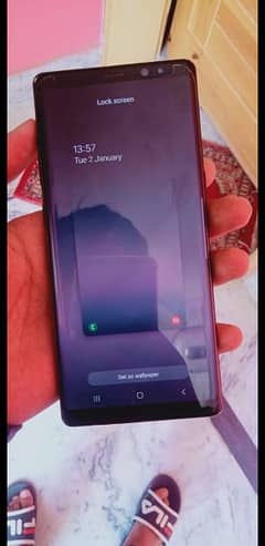 samsung note 8 PTA Approved 2 dim wala 0
