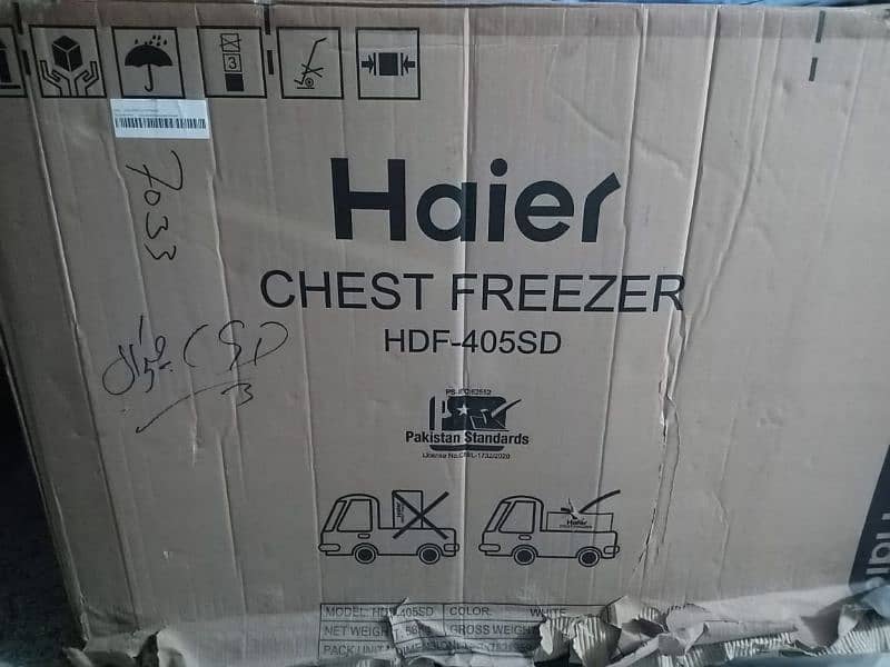 Haier freezer 405SD 3