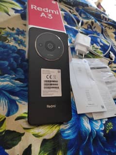 redmi A3 4+4/128 complete wrnty complete sman just 14 to 15 days use