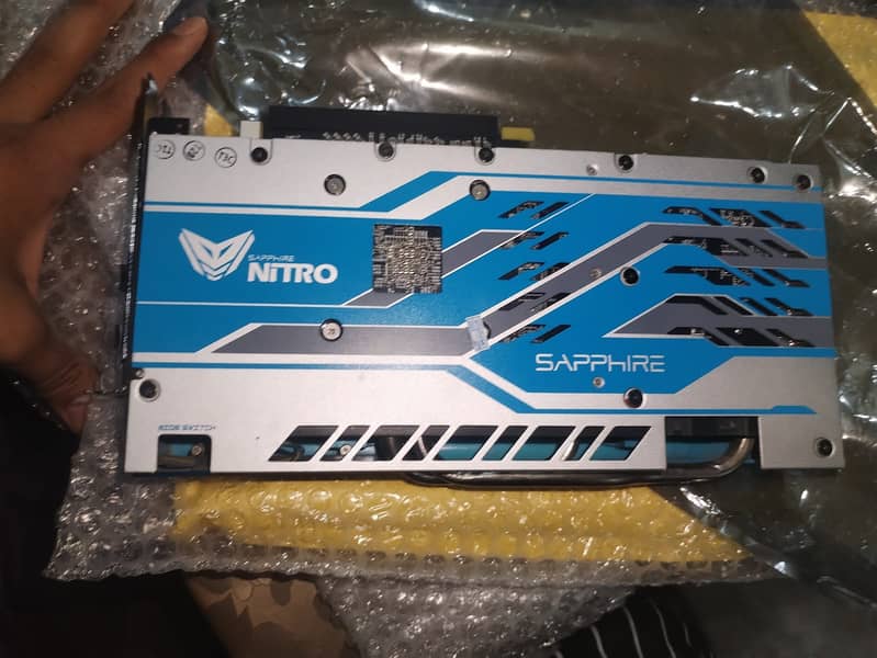 Rx 590 Special Edition Saphire Nitro Lush Condition 10 by 10 1