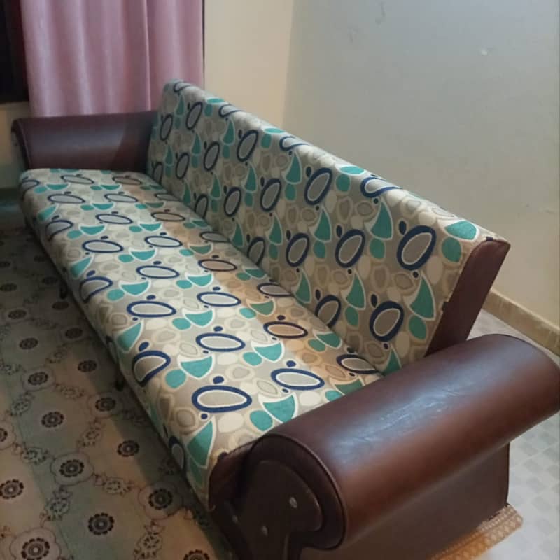 sofa cum bed in good condition 1