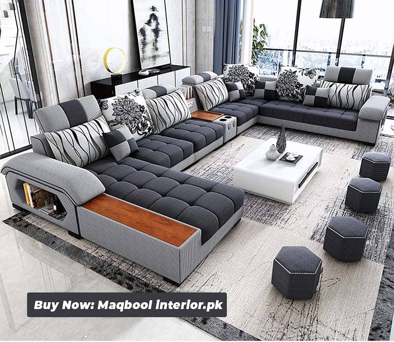 Modern L shape sofa corner 0