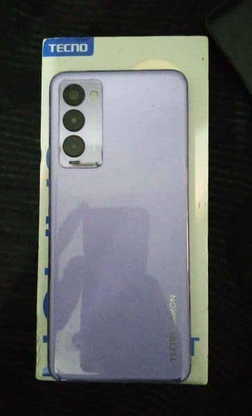 Tecno camon 18t with box and charger 3