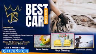 car wash car detailing sofa clean solar clean tanky clean carpet clean
