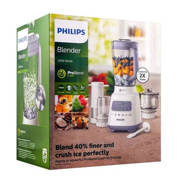 Philips 5000 Series Pro Blend Crush Blender 0