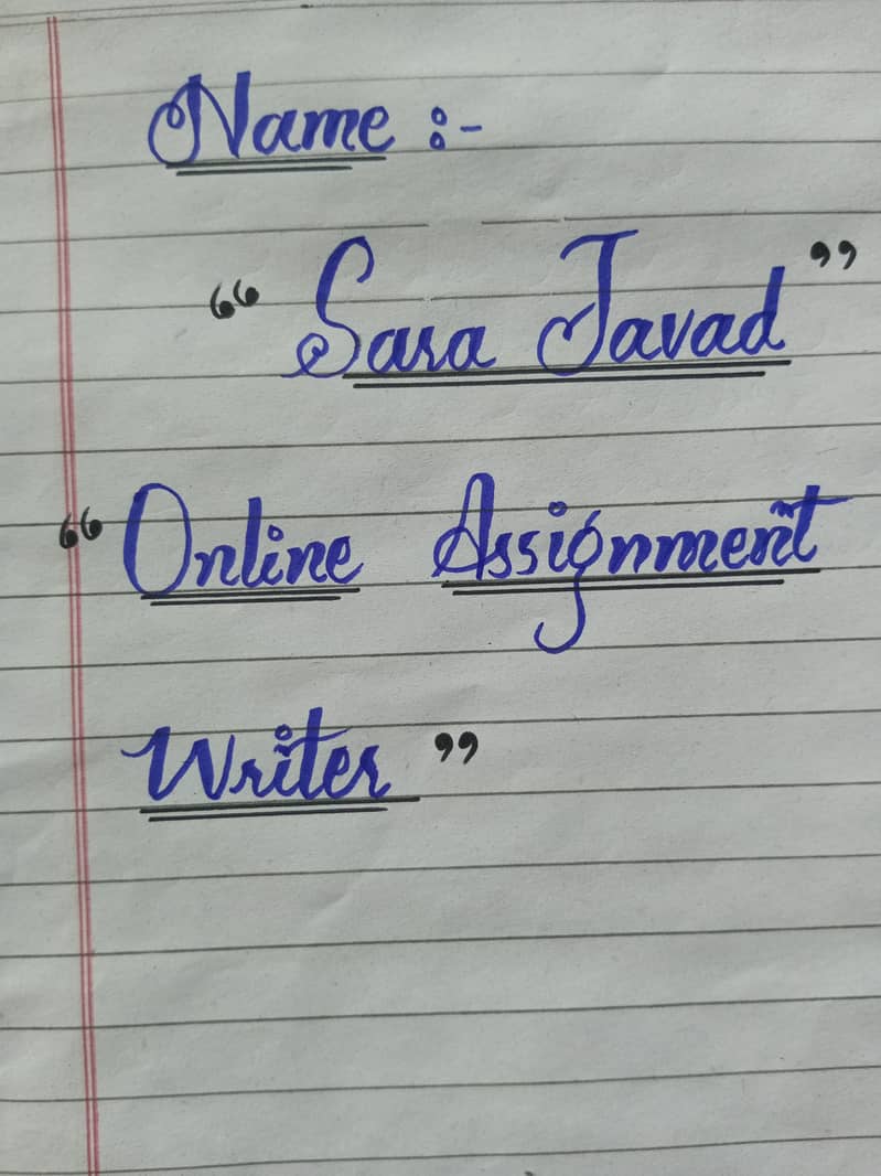 handwritten assignment work 10