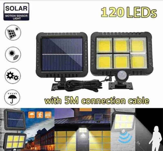 120 LED solar light 1