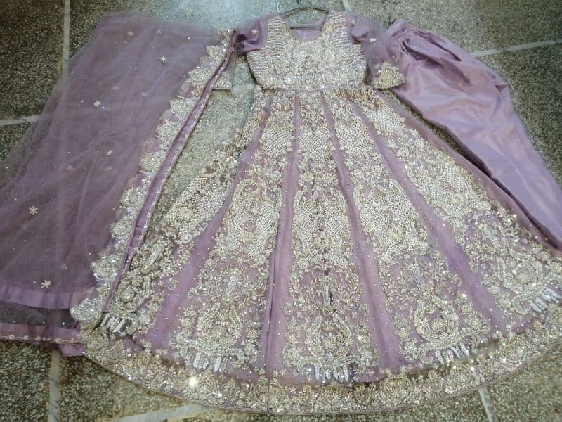 Bridal Dress /Walima Dress Maxi 9