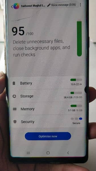 Samsung Not9 6GB 128GB. . . vip PTA. . Conditions 8/10 doted screen 7