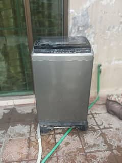 Haier washing machine with spinner dryer built in