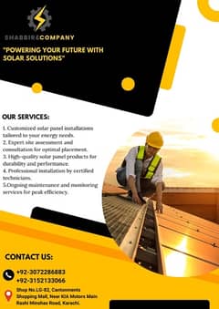 Solar panel | Solar installation solution | Solar system