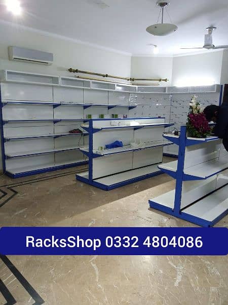 New Racks/ wall rack/ store rack/ cash counter/ shopping trolley 60ltr 2