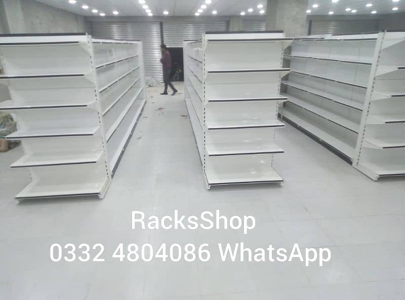 New Racks/ wall rack/ store rack/ cash counter/ shopping trolley 60ltr 19