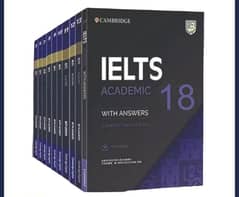 Cambridge IELTS academic 18 book set with CD link