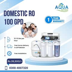 water filter Ro plant domestic