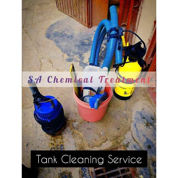 Water tank cleaning services in karachi / leakage seapage of tank 11