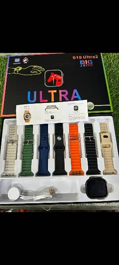 7 in 1 strap new stock smart watch big display
