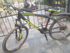 Caspian Bicycle for adults dual disc brakegear