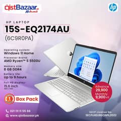 Aaj he order karay brand new HP Laptop 15s-fq5098TU