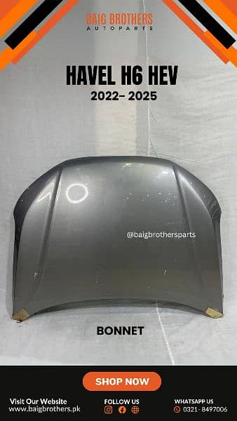 Oshan x7 bumper grill drl lite fog cover led light bonnet fender lower 4