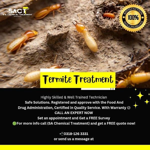 Cockroach , Bedbugs , termite , rats , and other pest control services 14