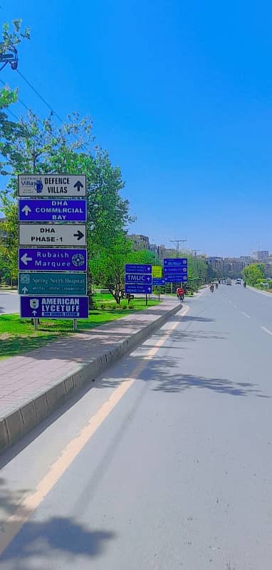 Best Location 10 Marla plot Available For Sale in bahria Town Overseas Block 6 Rawalpindi 0
