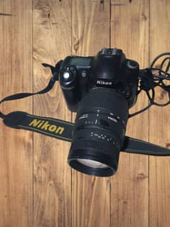 Nikon D50 with sigma 70-300mm lens