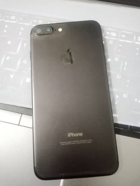 iphone 7 plus 256Gb PTA Approved  fresh condition black color 0