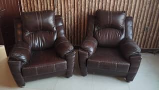 single seater sofa set of two 0