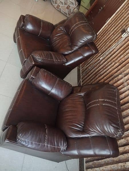 single seater sofa set of two 4