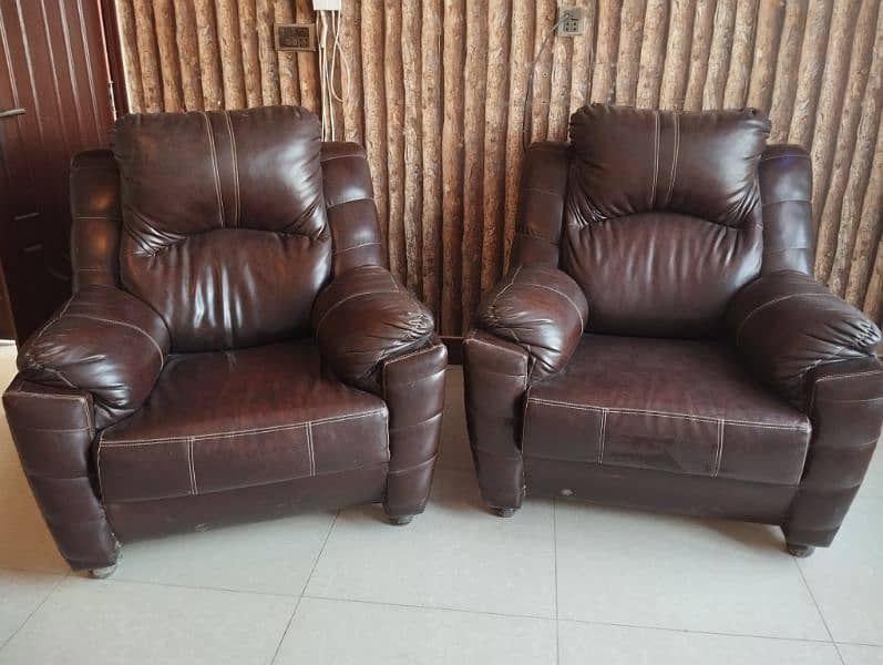 single seater sofa set of two 5