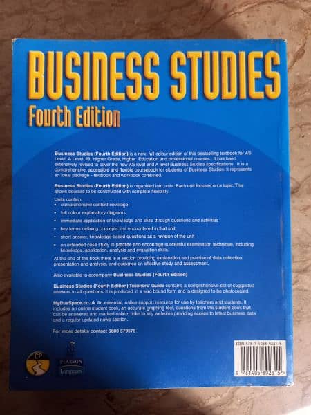 Business studies 4th edition by Dave hall rob jones 1