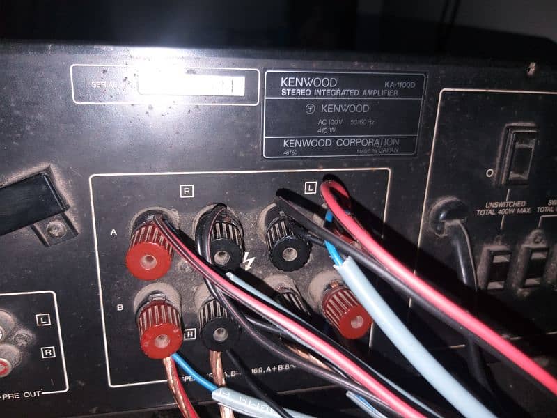 kanwood amplifier 1100D 5