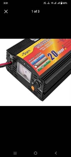 20amp battery charger bilkul new box bhi Saath hai