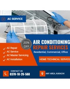 AC Service/AC Repair/WashingMachine/Microwave/Fridge repair in karachi