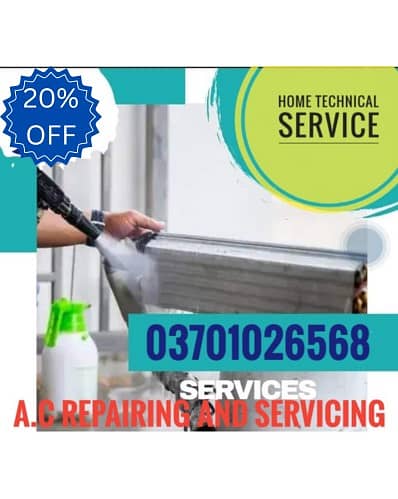 AC Service/AC Repair/WashingMachine/Microwave/Fridge repair in karachi 6