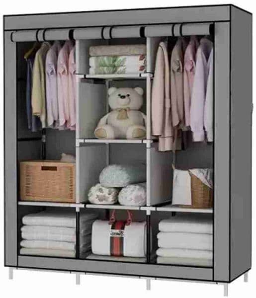 Collapsible Wardrobe for Clothes and Other Items Storage 03020062817 0